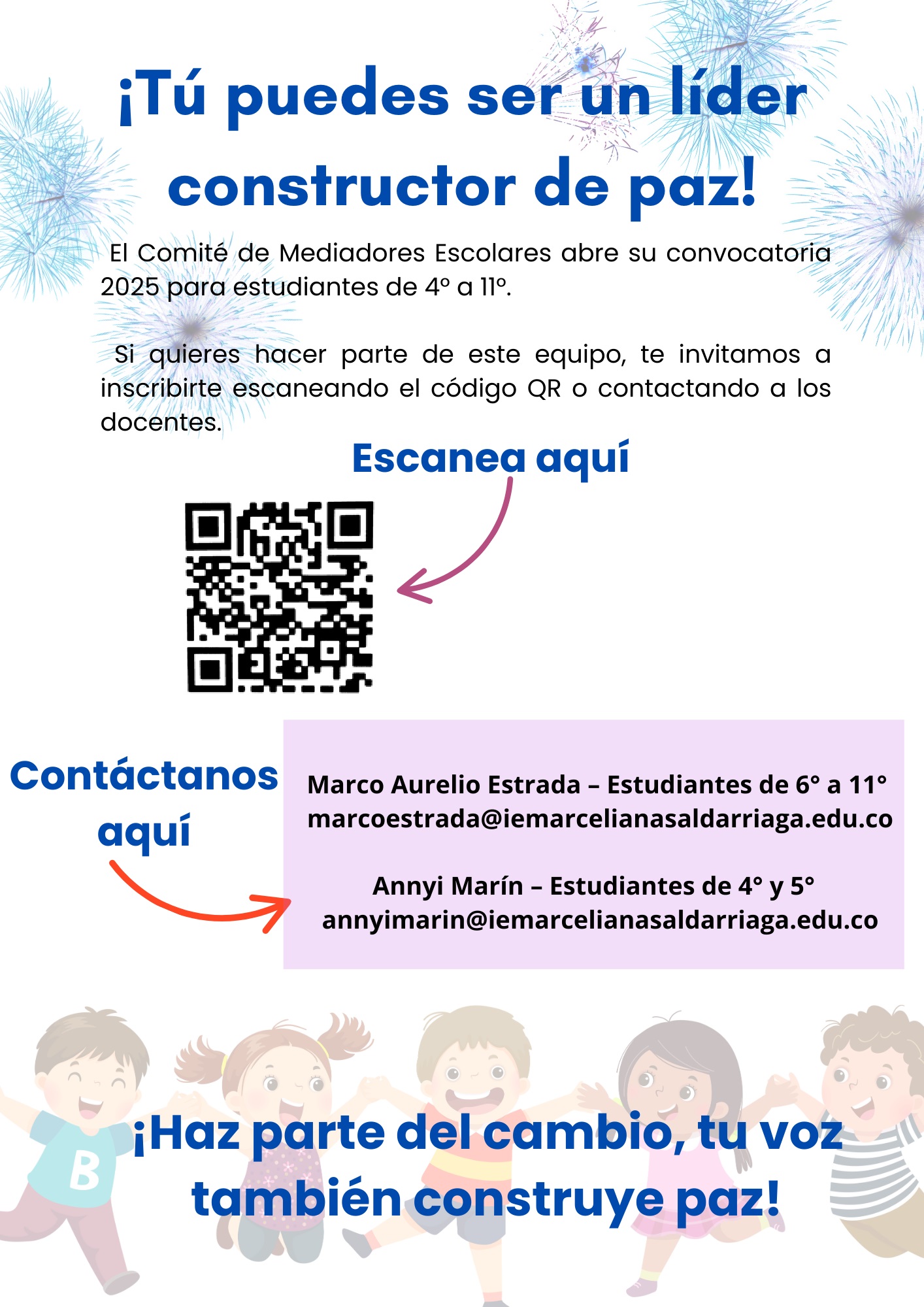 CONVOCATORIA MEDIADORES ESCOLARES